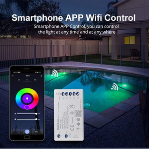 Giá tốt nhất điều khiển từ xa dưới nước nhựa đầy RGB màu sắc thay đổi LED hồ bơi đèn cho inground bơi chiếu sáng - Product Image 5
