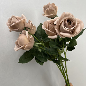 M256 vente en gros de <span class=keywords><strong>Roses</strong></span> artificielles de mariage Real Touch <span class=keywords><strong>Roses</strong></span> en soie hydratantes <span class=keywords><strong>Roses</strong></span> artificielles Real Touch <span class=keywords><strong>Roses</strong></span> - Product Image 5