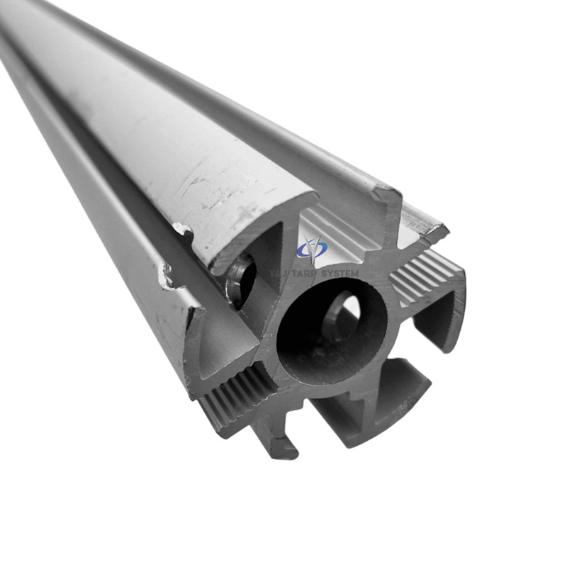 Lightweight Aluminum Tarp Roller Axle for