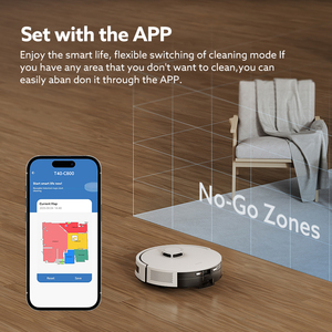 8000Pa Suction <b>Robot</b> Vacuum Mop with 2.5L Self-Empty Station, 120min Runtime Smart Cleaner - Product Image 6