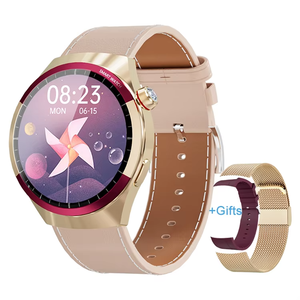 Reloj Inteligente EDS SK6 Mini Dorado con Correa de Acero Negro, Gestión de la Frecuencia Cardíaca, Llamadas por BT, Resistente al Agua IP68, Monitoreo de Movimiento, Reproducción de Música - Product Image 3