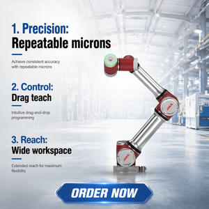Brazo Robótico Cobot JAKA A5 de Alto Rendimiento con Capacidad de Carga de 5 kg, Brazo Robótico de 6 Ejes para Empaquetado Flexible, Atornillado, Soldadura y Automatización - Product Image 1