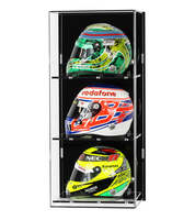 Yageli Étui de protection transparent en acrylique sur mesure pour casque de moto F1, épaisseur personnalisable, logo personnalisé, professionnel