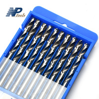 Naipu DIN338 Cobalt 8% M42 Brocas de cobalto entièrement rectifiés pour métal Foret hélicoïdal à tige droite pour le perçage des métaux