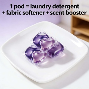 Cápsulas de Detergente para Ropa Ecológicas con Aroma a Lavanda, Protector de Color y Limpieza Profunda para Prendas - Product Image 6