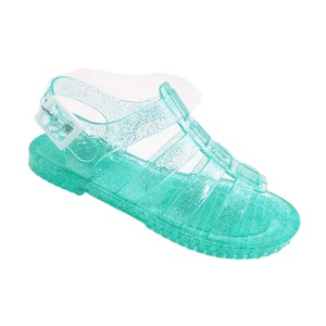 새로운 패션 슬리퍼 야외 젤리 플랫 샌들 젤리 비치 샌들 PVC 신발 방수 신발 패션 - Product Image 4