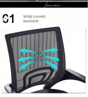 Mobilier de bureau Chaise de bureau à dossier haut Chaise de bureau pour ordinateur Chaise de bureau