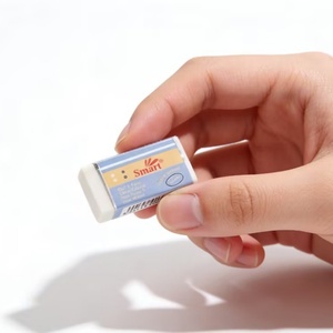 Borrador al por Mayor, Venta Caliente, Borrador de Lápiz Rectangular con Logotipo Personalizado, Material Escolar para Niños, Borrador de Lápiz Blanco Suave - Product Image 3