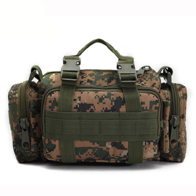 Fashionable Waterproof Running Camera Waist Bag with PVC Lining Internal Frame for Mountaineering and Tactical Use