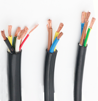 Câble flexible 2, 3, 4, 5 & 6 fils flexibles PUR PVC caoutchouc LSZH cuivre câble d'alimentation électrique 2.5mm 4mm 6mm 10mm 16mm 25mm