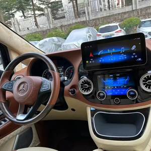 Radio de coche Android con Panel de CA para <span class=keywords><strong>Mercedes</strong></span> Benz Vito 12,3 Multimedia AC Control navegación GPS pantalla táctil Audio - Product Image 2