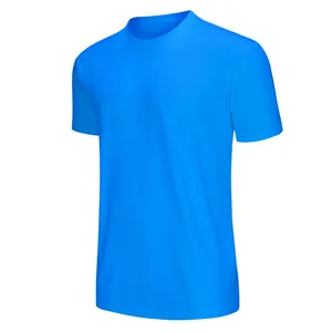 Atmungsaktiv Herren Slim Muskel Herren Fitnessstudio Sport Laufen T-Shirt Fitness Sport Workout Shirt geeignet für Fitnessstudio-Bekleidung