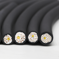 Hoch flexibles Multitic 12 16 30 10-adriges TRVV-Roboter kabel PVC-isoliertes Kupferkabel und-kabel