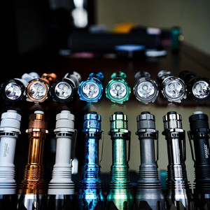 Manker Tiền Đạo phiên bản giới hạn Titan Đèn pin 2300lm 500 mét USB Type-C có thể sạc lại 18650 pin mankerlight <span class=keywords><strong>Torch</strong></span> - Product Image 6