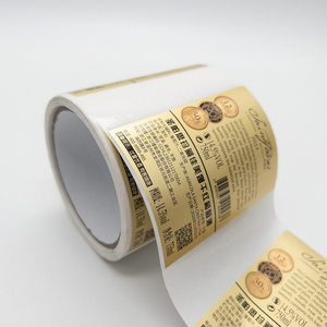 Etiqueta Adhesiva Personalizada para Botellas de Vino Tinto y <span class=keywords><strong>Whisky</strong></span>, con Impresión UV Localizada, Papel Texturizado, Lámina Metálica y Relieve - Product Image 2