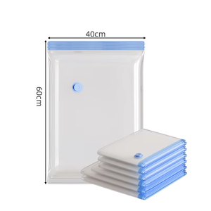 Tas penyimpanan vakum ekstra besar 60*80cm, tas penyimpanan vakum transparan dengan selimut dan pakaian di ruang tamu - Product Image 2