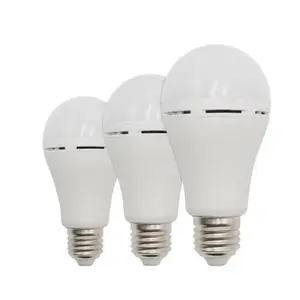 B22 E27 7w 9W 12W 15WLED緊急電球220v/110vLED充電式電球家族用白色光