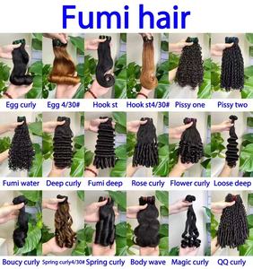 12a bán buôn Hot Bán FUMI tóc Trinh Nữ bó siêu đôi rút ra cho xoăn <span class=keywords><strong>Fusion</strong></span> phần mở rộng tóc 100% tóc con người - Product Image 4