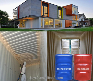 Closed Cell Polyurethane Spray Foam Insulation High Performance <strong>Polymer</strong> From PU Polyol and MDI Ingredients - Product Image 5