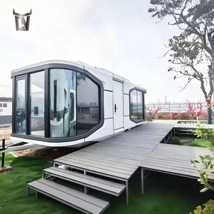 <span class=keywords><strong>Casa</strong></span> Cápsula Modular Prefabricada Expandible de Alta Calidad, Sistema Inteligente, <span class=keywords><strong>Casa</strong></span> Tipo Pod de Lujo para Airbnb, Hotel, Resort de <span class=keywords><strong>Playa</strong></span>, <span class=keywords><strong>Alquiler</strong></span> Vacacional - Product Image 4