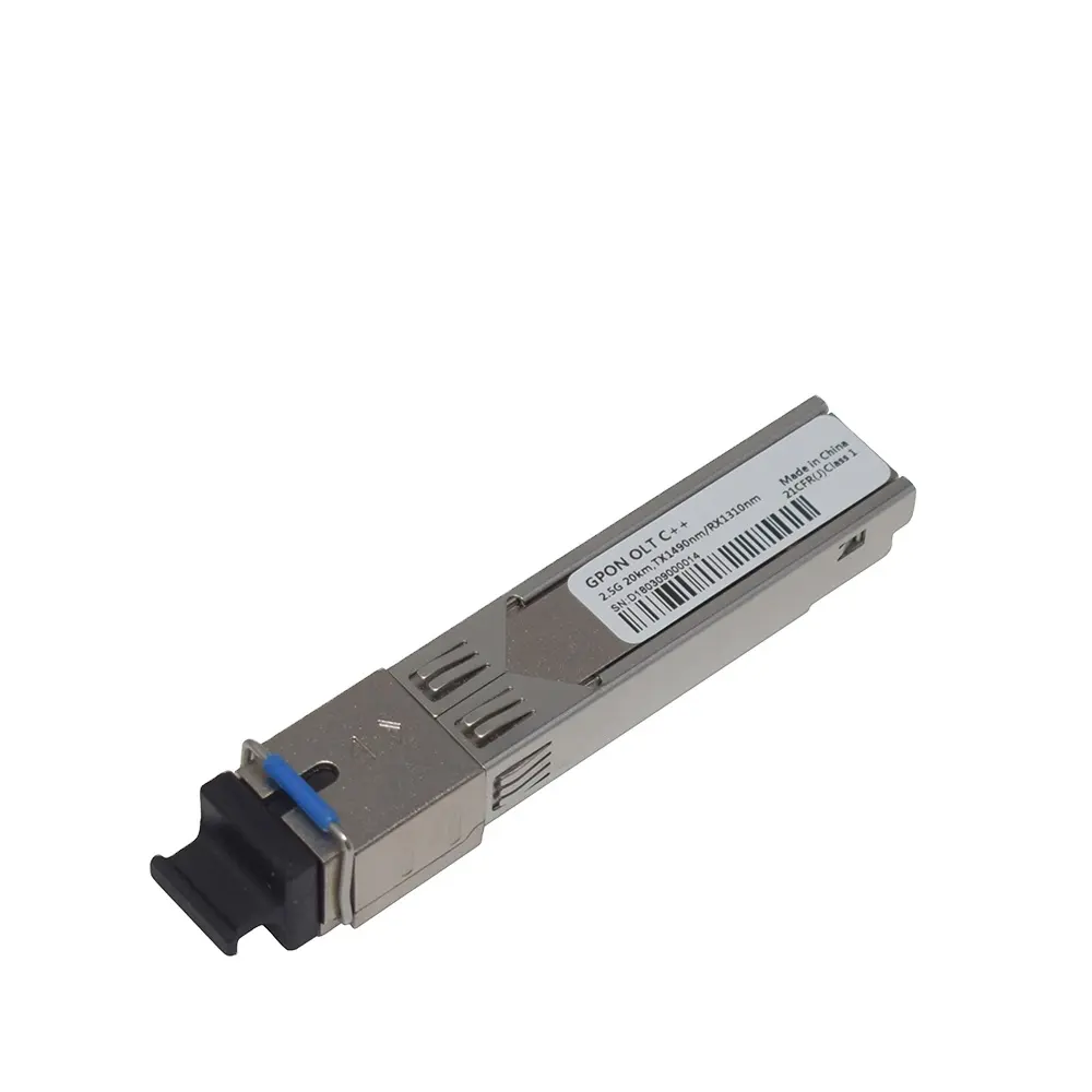 2.5G/1.25G Tx1490nm/Rx1310nm GPON OLT SFP C++