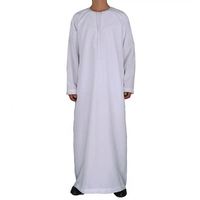 Khamis, vêtements arabes islamiques marocains du Qatar, jalabiya blanche pour hommes, kurta pyjama, design pour hommes, noir avec jeans, thobe pour hommes musulmans