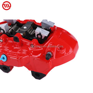 Pinzas de freno de 4 pistones grandes AMG4 de alta calidad de fábrica, Kit de freno grande ligero para <span class=keywords><strong>Mercedes</strong></span> Benz AMG CLK GLE GLS W222 W212 S63 - Product Image 6