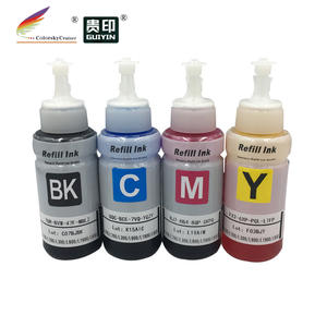 Tinta de Recarga BR-E4 para Epson <span class=keywords><strong>664</strong></span> T664 <span class=keywords><strong>EcoTank</strong></span> ET-4550 ET-16500 ET-3600 L655 L605 L1455 L656 L606, Tinta de Alta Calidad a Base de Tinte - Product Image 1