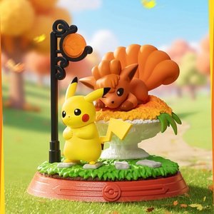 Anime japonais 100% original, 8 pièces/boîte, figurines d'action en PVC Pokemoned Pikachu Friend Blind Box, <span class=keywords><strong>mini</strong></span> jouets de collection, ornements, 14 cm - Product Image 4