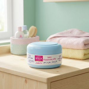 Gel hydratant pour la peau Stela Care Baby Petroleum Jelly, texture douce pour un soin quotidien délicat du corps des bébés et de la famille - Product Image 5