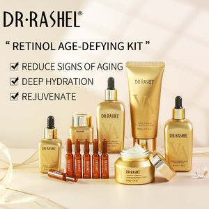 <span class=keywords><strong>DR</strong></span>.RASHEL Kit DE CUIDADO DE LA PIEL antienvejecimiento que desafía la edad, conjunto de tono facial iluminador hidratante con función de blanqueamiento de vitamina Retinol - Product Image 2