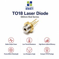 Pointeur laser haute précision 660 nm 180 mW GH0631IB2GC TO-18 5,6 mm Diode laser rouge pour alignement industriel, casque de croissance capillaire