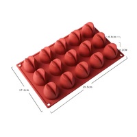 Lippen Fondant Cake Cupcake Decoratiegereedschap Keuken Bakken Gum Paste Chocolade Snoepvormen Siliconen Milieuvriendelijk