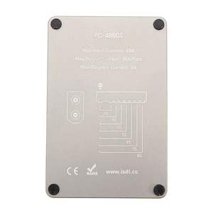 Oferta Especial: Placa de Carga Paralela CNC Segura ISDT PC-4860S PC4860 1-8S XT60, 205g, Cable de 150mm para Drones de Carreras FPV RC, Piezas DIY - Product Image 5