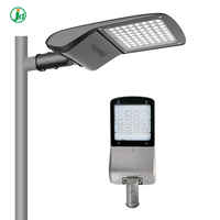 Lampadaire LED extérieur haute luminosité AC, étanche IP66, haute efficacité, avec détecteur de mouvement, couvercle en verre et contrôle par cellule photoélectrique et minuterie
