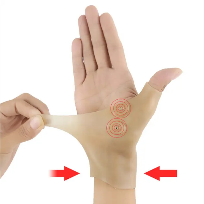 Magnetische Therapie Pols Hand Ondersteuning Massage Handschoenen Artritis Druk Corrector