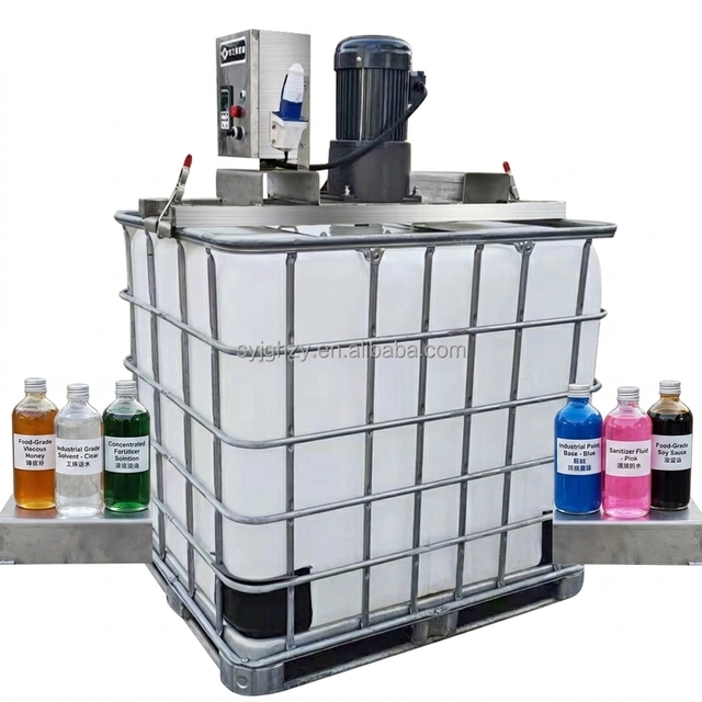 Factory Direct Sale of IBC Mixer. Special for 1000L Ton Containers. Made of Stainless Steel. Industrial Mixer