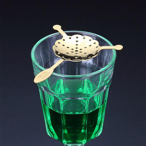 <span class=keywords><strong>Cuillère</strong></span> à cordes à café Accessoires de barre <span class=keywords><strong>Cuillère</strong></span> à <span class=keywords><strong>absinthe</strong></span> en acier inoxydable <span class=keywords><strong>Cuillère</strong></span> à <span class=keywords><strong>absinthe</strong></span> creuse Filtre à glace - Product Image 5