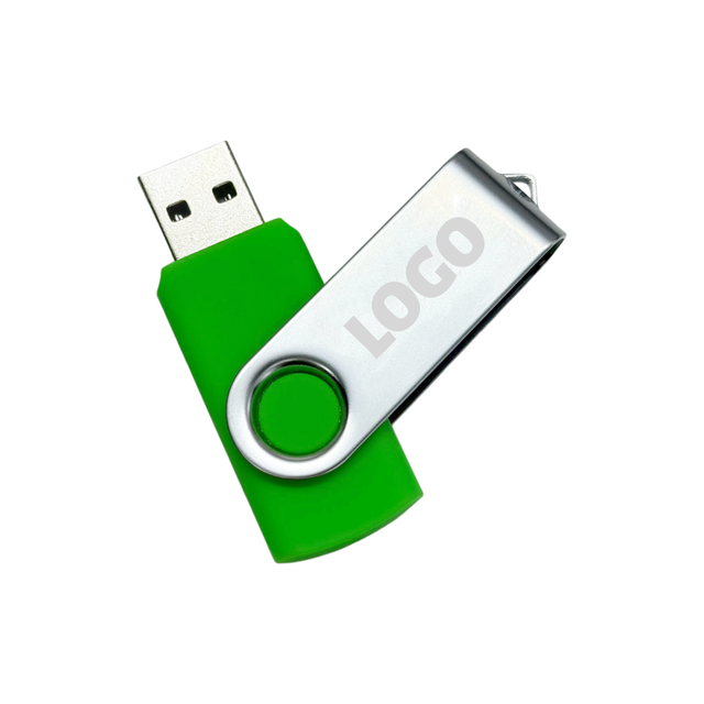 Custom Logo USB 2.0 USB 3.0 Large Capacity Swivel USB Flash Drive 4GB-256GB Fast Transfer Speed USB for PC Use Promo Gift