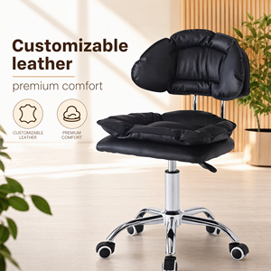 Rotating and height-adjustable <b>office</b> <b>chair</b> high-legged beauty salon nail salon makeup table roller <b>chair</b> - Product Image 1