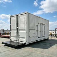 Générateur au gaz naturel CNG/GPL certifié CE 300kW 400kW 500kW avec moteur Weichai Baudouin, unité de production d'énergie au gaz à capot ouvert ou silencieux