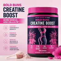 Complément de fitness pour le soutien musculaire : Poudre de créatine OEM enrichie avec BCAA, peptides de collagène et L-glutamine