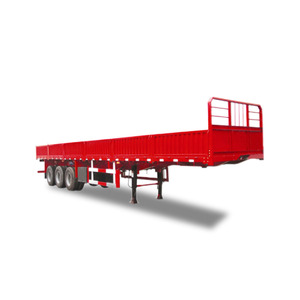 Haute capacité 3 essieux conteneur paroi latérale semi-<span class=keywords><strong>remorque</strong></span> clôture cargaison semi-<span class=keywords><strong>remorque</strong></span> - Product Image 5