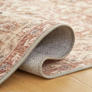 Tapis d'intérieur en velours cristal <span class=keywords><strong>lourd</strong></span>, lavable, facile à nettoyer, résistant à l'usure, antidérapant, avec motif abstrait pour salon - Product Image 4