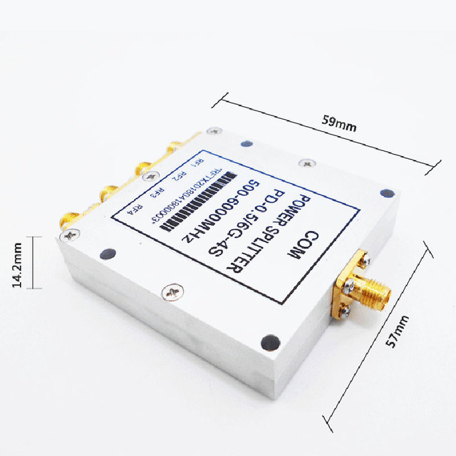 Uhf Rfid Antenna Combiner Signal Isolation Between the Output Ports Rf Power Splitter