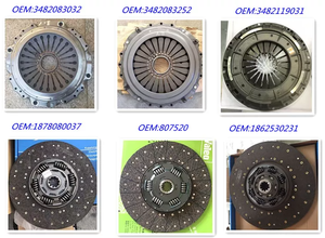 高品質クラッチプレッシャープレート DZ9X259160205 DZ9X259160206 クラッチカバー用 430mm ボックス ホーウォー・シャクマン トラック用 - Product Image 5