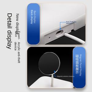 ワイヤレス磁気吸引充電器盗難防止電話アラームディスプレイスタンド盗難防止ホルダーEASシステム携帯電話セキュリティ - Product Image 5