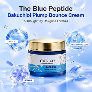Crème Visage au Tripeptide de Cuivre GHK-Cu Marque Blanche, Hydratation Profonde à l'Hyaluronate de Sodium, Répare la Barrière Cutanée Endommagée - Product Image 6