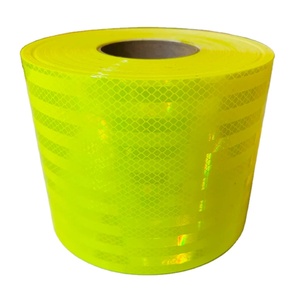 Bền Lớp <span class=keywords><strong>1</strong></span> khả năng hiển thị cao lăng trụ huỳnh quang màu vàng màu xanh lá cây dính băng phản quang không thấm nước - Product Image 1