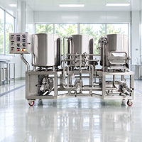 Équipement de brassage de bière 100L, cuve sous pression, système de fermentation, 2800KG, garantie 4 ans, triphasé 380V